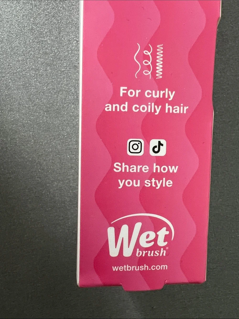 Wet Brush | Curl Shaper Detangling Brush - Pink